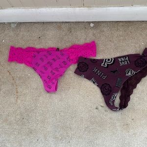 Victoria’s Secret pink thong bundle